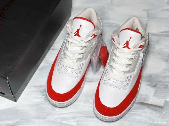 MaikeSneakers CJ0939-100 Red White Tinker 3 University Air Jordan Retro 0422